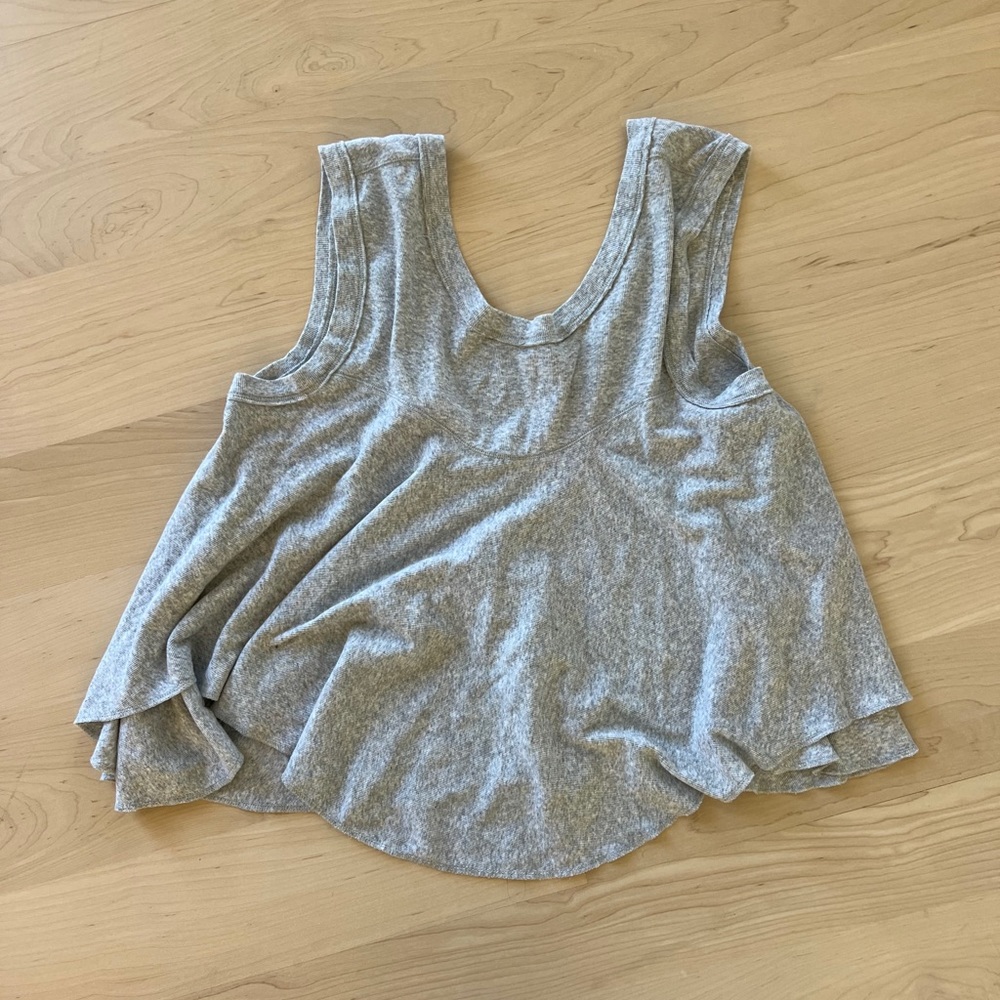 FREE PEOPLE BOXY CROP TANK